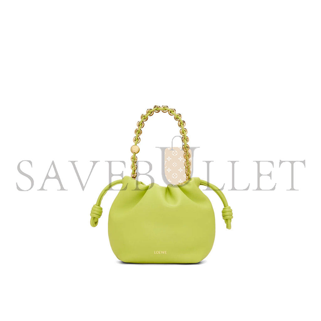 LOEWE MINI FLAMENCO PURSE BAG IN MELLOW NAPPA LAMBSKIN A914CBPX03-8524 (23*17*5.5cm)